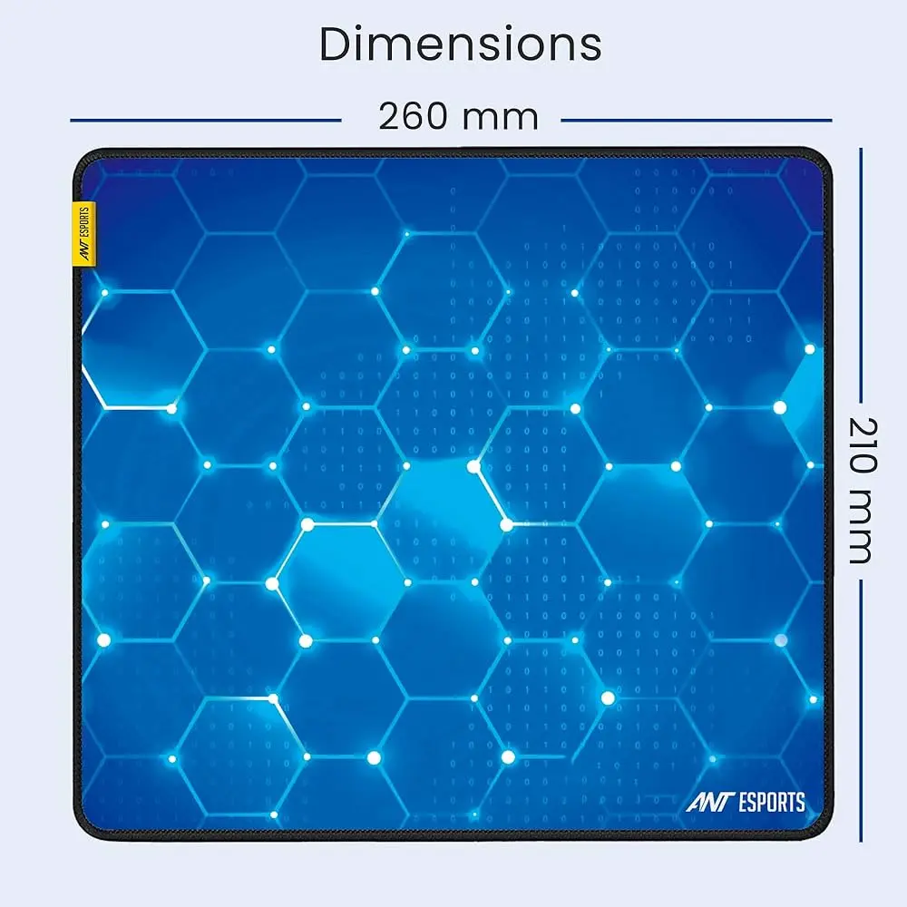 Ant Esports Hexa Gaming Mouse Pad (Blue) - ₹130